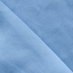 Ткань Кашкорсе, 420гм/2, 110см, цвет Светло-Голубой (на отрез)  в Южно-Сахалинске