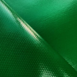 Тентовый материал ПВХ 600 гр/м2 плотная, Зелёный (Ширина 150см), на отрез  в Южно-Сахалинске, 600 г/м2, 1189 руб