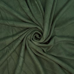 Флис Односторонний 130 гр/м2, цвет Темный хаки (на отрез)  в Южно-Сахалинске