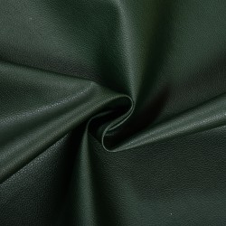 Эко кожа (Искусственная кожа), цвет Темно-Зеленый (на отрез)  в Южно-Сахалинске