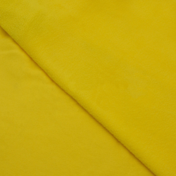 Флис Односторонний 180 гр/м2, Желтый (на отрез)  в Южно-Сахалинске