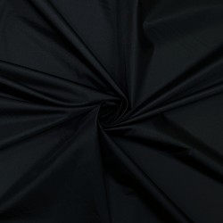 Ткань Дюспо 240Т WR PU Milky, цвет Черный (на отрез)  в Южно-Сахалинске