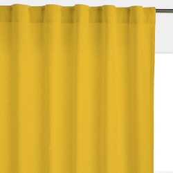 Штора уличная на Трубной ленте (В-220*Ш-145) Желтая, (ткань Оксфорд 600)  в Южно-Сахалинске