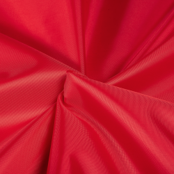 Ткань Оксфорд 210D PU, Красный (на отрез)  в Южно-Сахалинске