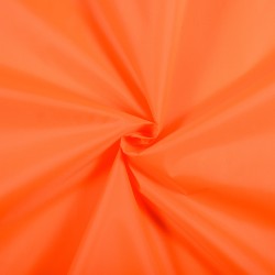 Ткань Оксфорд 210D PU, Ярко-Оранжевый (неон) (на отрез)  в Южно-Сахалинске