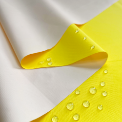 Водонепроницаемая Дышащая Мембранная ткань PU 10'000, цвет Жёлтый (на отрез)  в Южно-Сахалинске