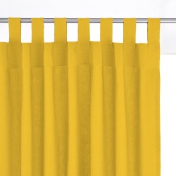 Штора уличная на Петлях (В-220*Ш-145) Желтая, (ткань Оксфорд 600)  в Южно-Сахалинске
