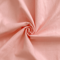 Ткань Перкаль, цвет Персиковый (на отрез)  в Южно-Сахалинске