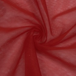 Фатин (мягкий), цвет Красный (на отрез)  в Южно-Сахалинске